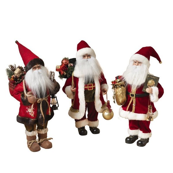 Gerson Multicolored Figurine Indoor Christmas Decor 18 in 2306070